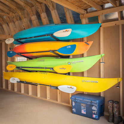 Champlain Kayak Rack | Indoor Adjustable Rack | 4 Levels