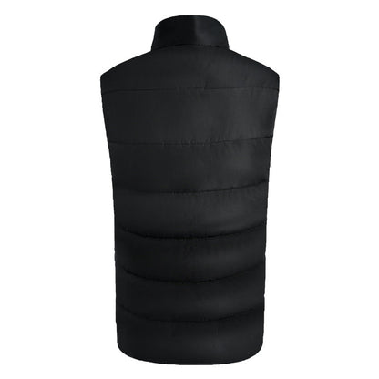 LITEGUEST USB Heated Vest with LED Light – Winter Outdoor Safety Gear