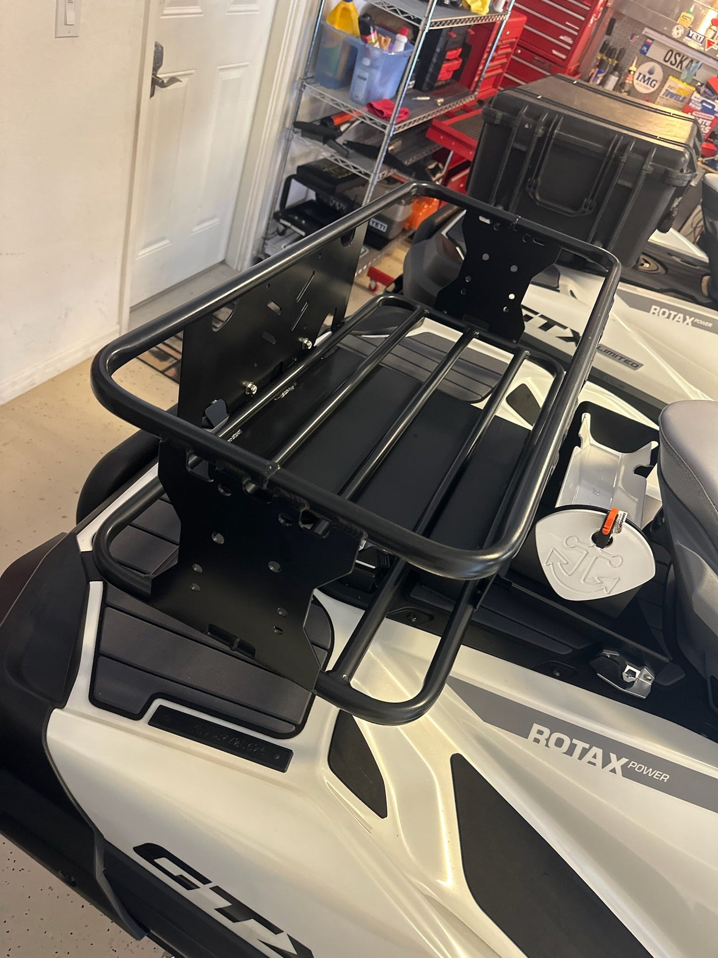 Low Profile Deep Blue with LINQ system PLUS Reinforcement Base and Back Support for Sea-Doo RXTX AND GTX MODELS ONLY with LINQ system 2018 -2026