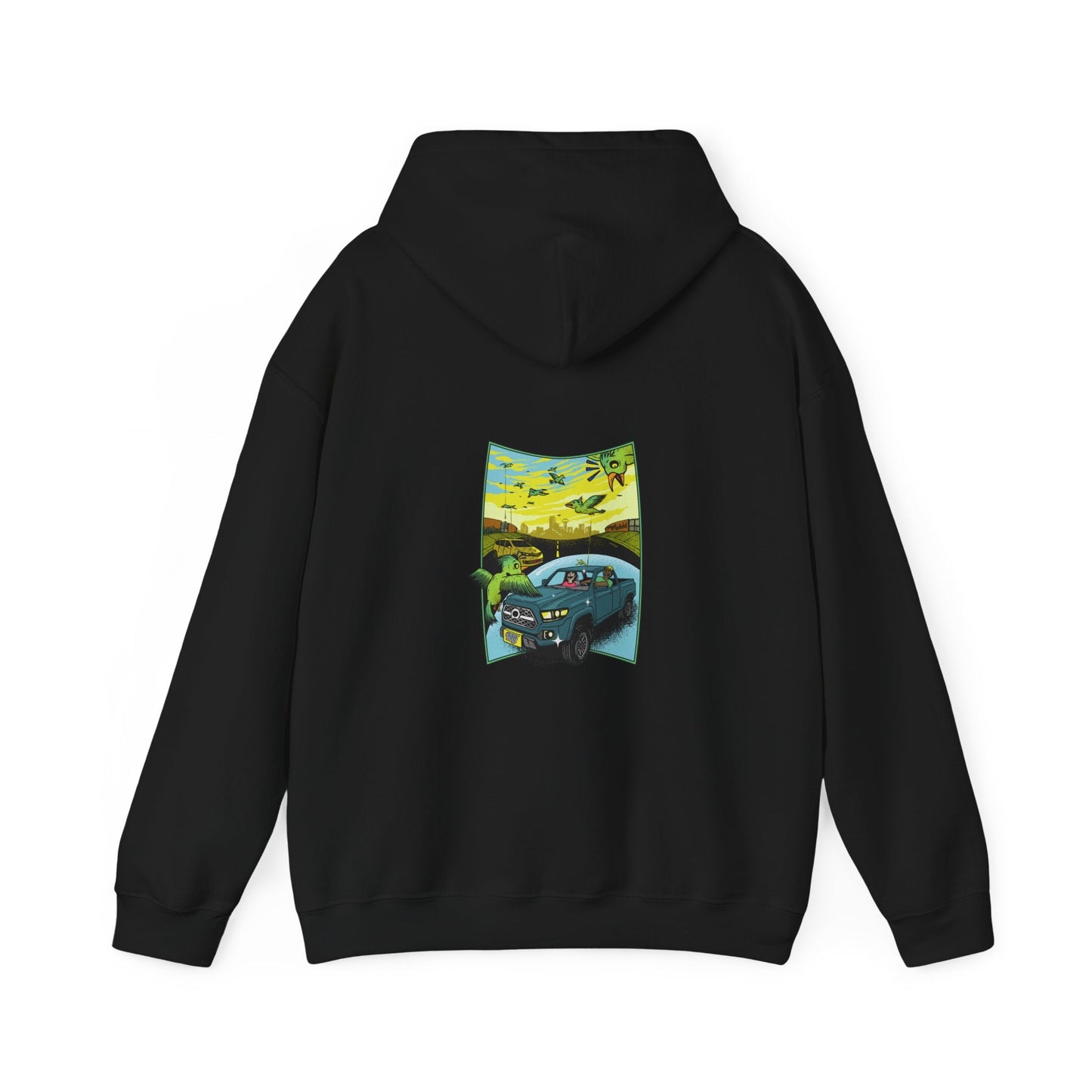 Vehicle Damage Attempt Heavy Blend™ Hooded Sweatshirt