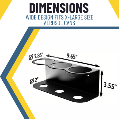 Jumbo-Size Aerosol Can Holder