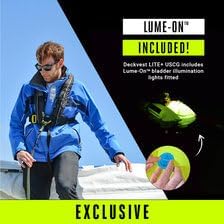 Spinlock USCG Approved Deckvest LITE PLUS Black with Lume-On