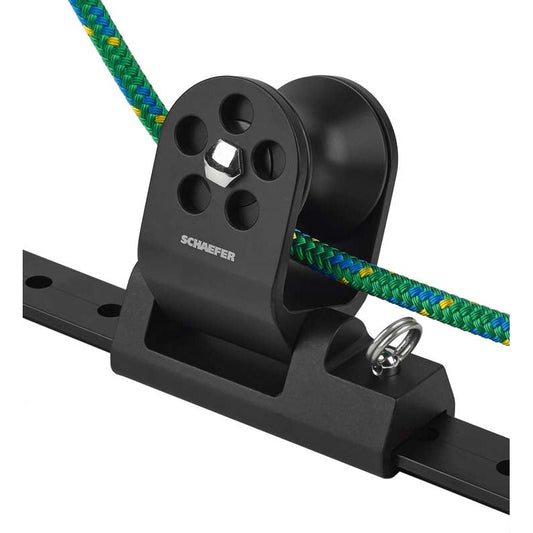 Schaefer Twin Sheet Lead, 1 1/4in x 3/16in (32 x 5mm), Black | SendIt Sailing