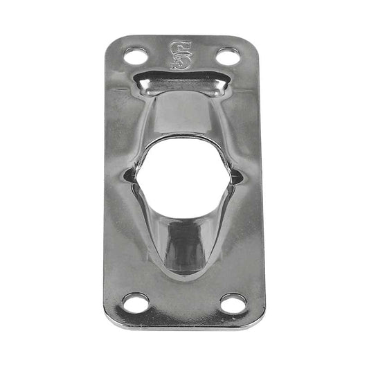 Schaefer Exit Plate, Flat, 1/2in (13mm) Line | SendIt Sailing
