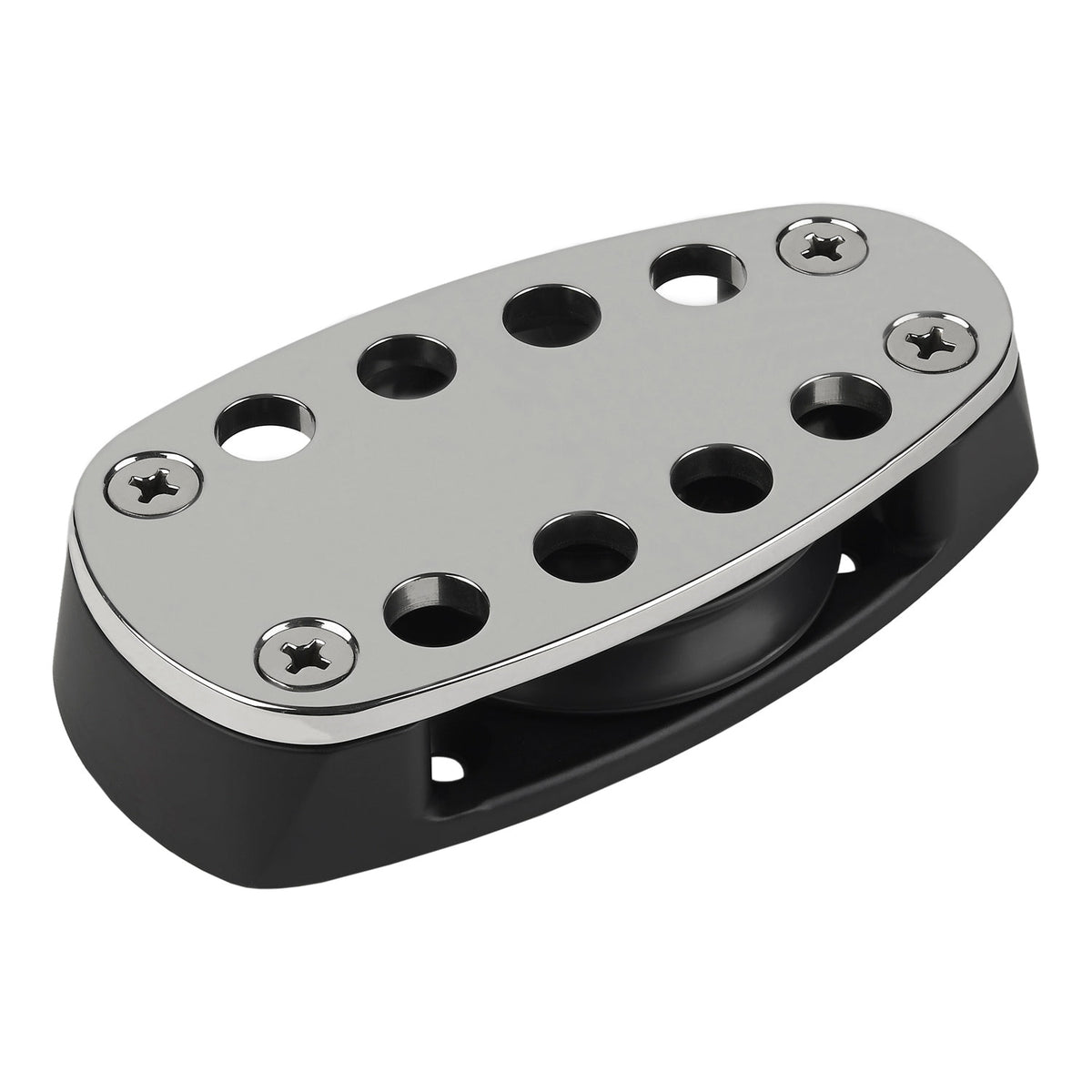 Schaefer Foot Block, 4in (102mm) OD, Single, S/S | SendIt Sailing