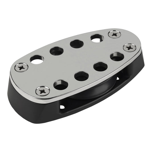 Schaefer Foot Block, 4in (102mm) OD, Single, S/S | SendIt Sailing