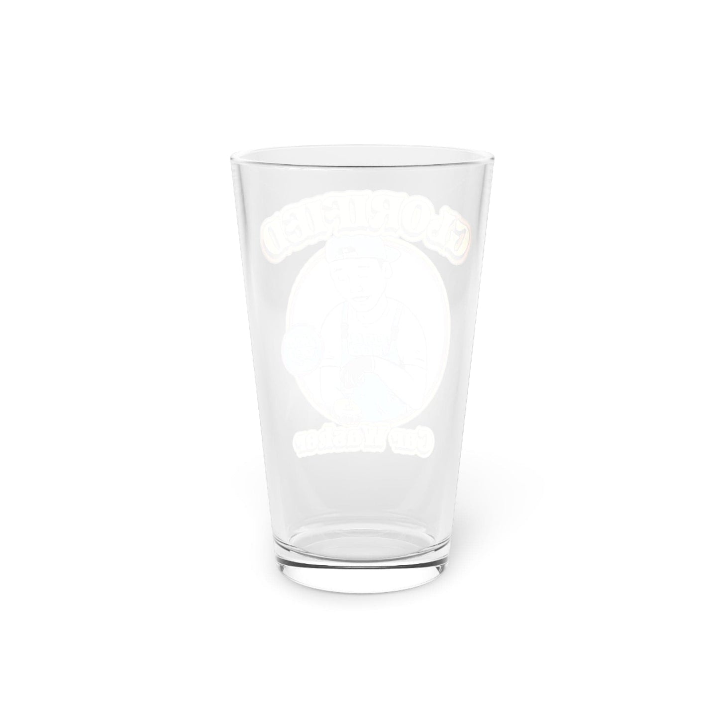 Glorified Car Washer Clear Glass, 16oz