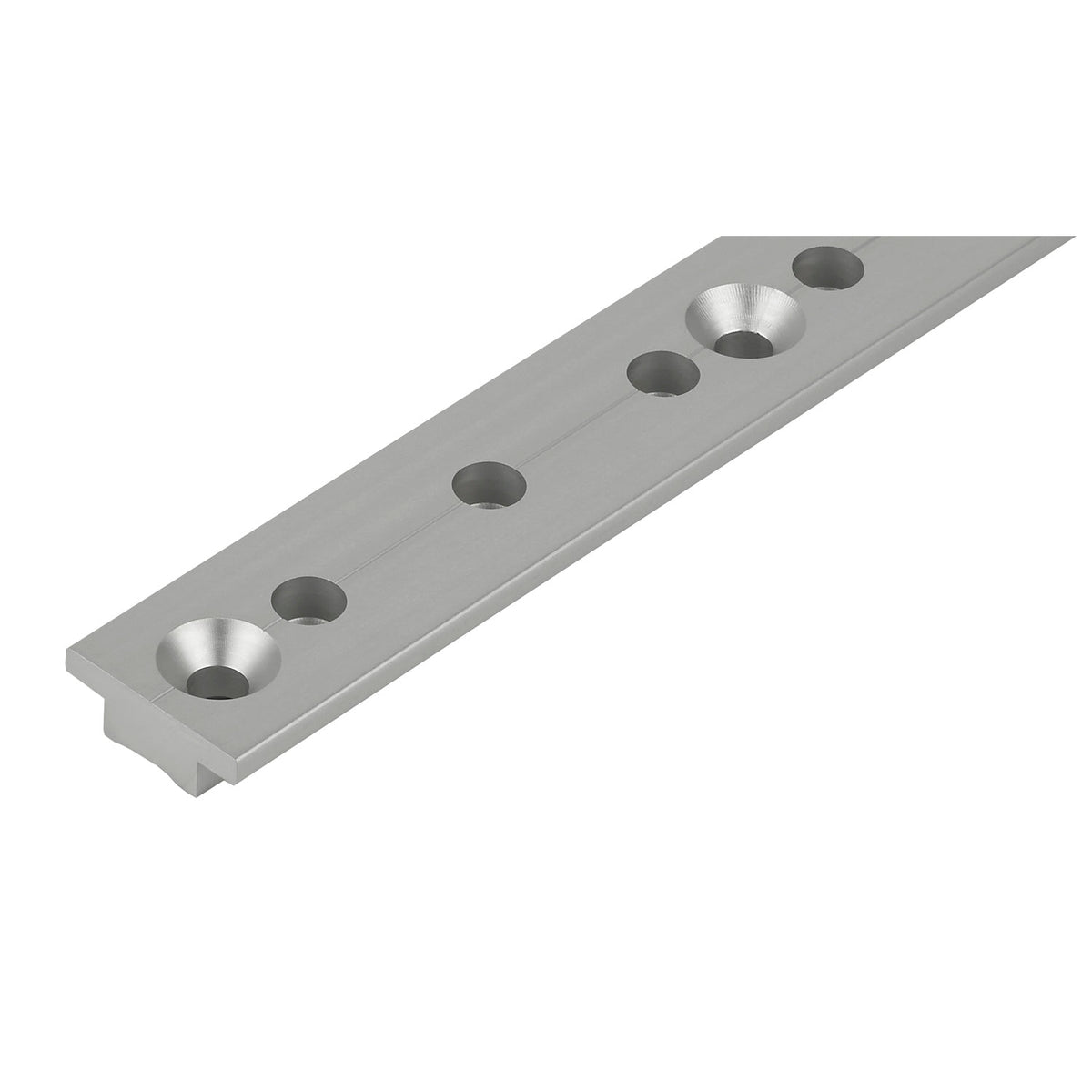 Schaefer T-Track, 1-1/4inx3/16in (32x5mm), 4ft(1.2m), Silver | SendIt Sailing