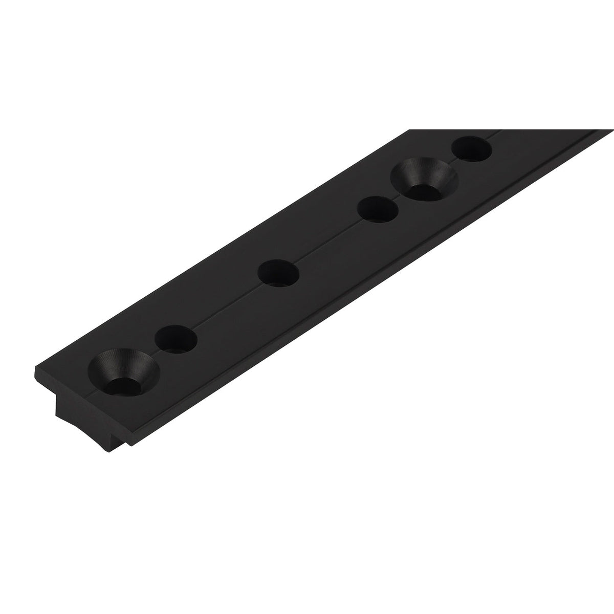 Schaefer T-Track, 1 1/4inx3/16in (32x5mm) 4ft(1.2m) Blk | SendIt Sailing