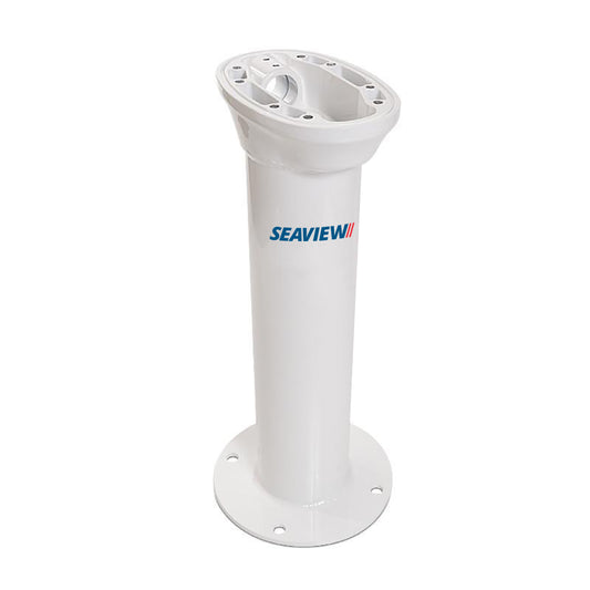 Seaview 18in Modular Mount Vertical 8in Round Base Plate - Top Plate Required | SendIt Sailing