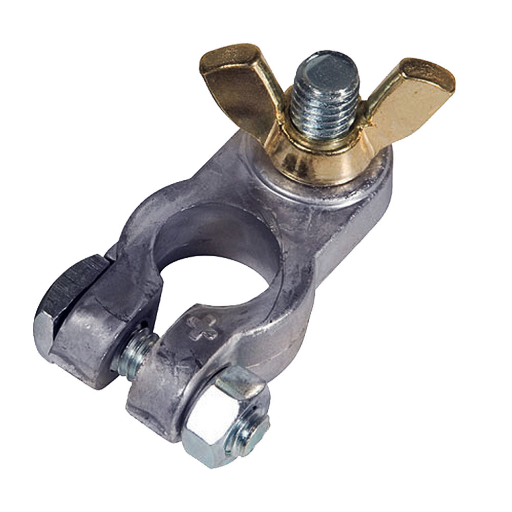 Ancor Lead Battery Terminal - 3/8in Stud - Positive