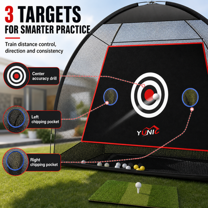 Golf Practice Net - Tent Style (10ft x 7ft)