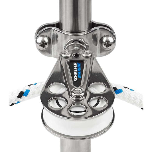 Schaefer Pulpit Furling Lead, 2in (51mm) Sheave | SendIt Sailing