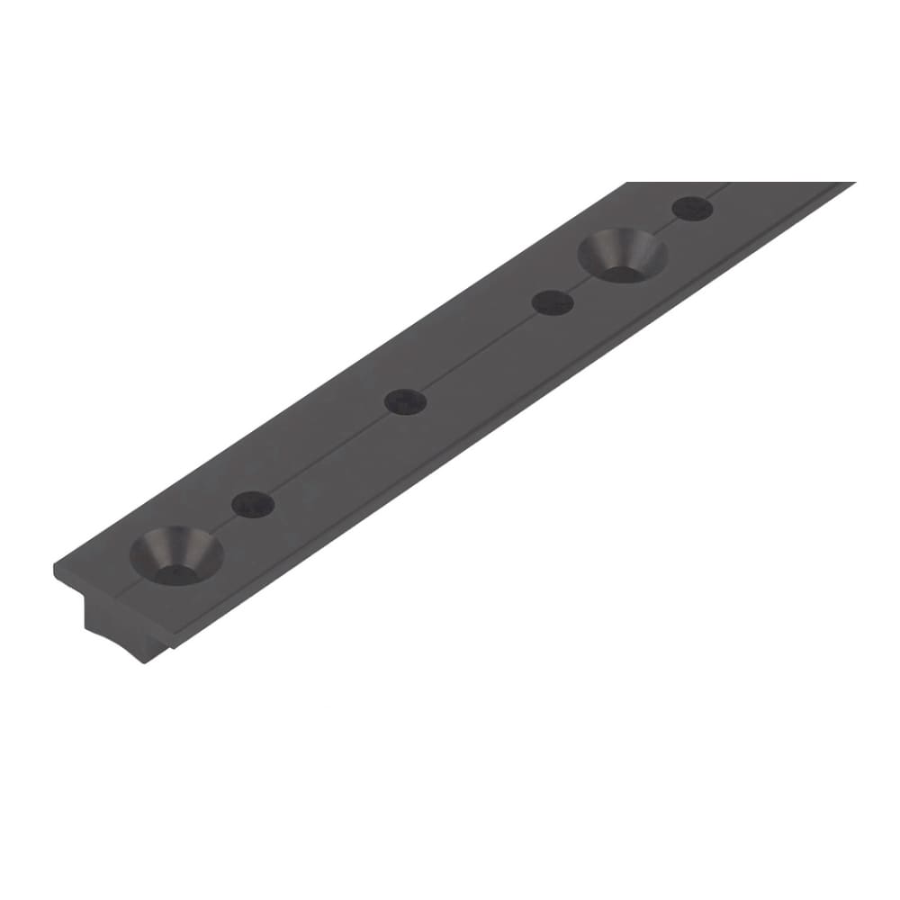 Schaefer T-Track, 1in x 1/8in (25 x 3mm), 8ft(2.4m) Black | SendIt Sailing