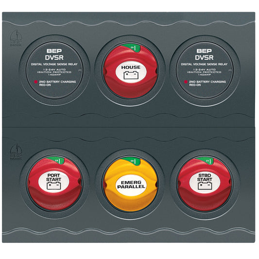 BEP Battery Management Contour Connect Panel for Twin Engines with VSRfts