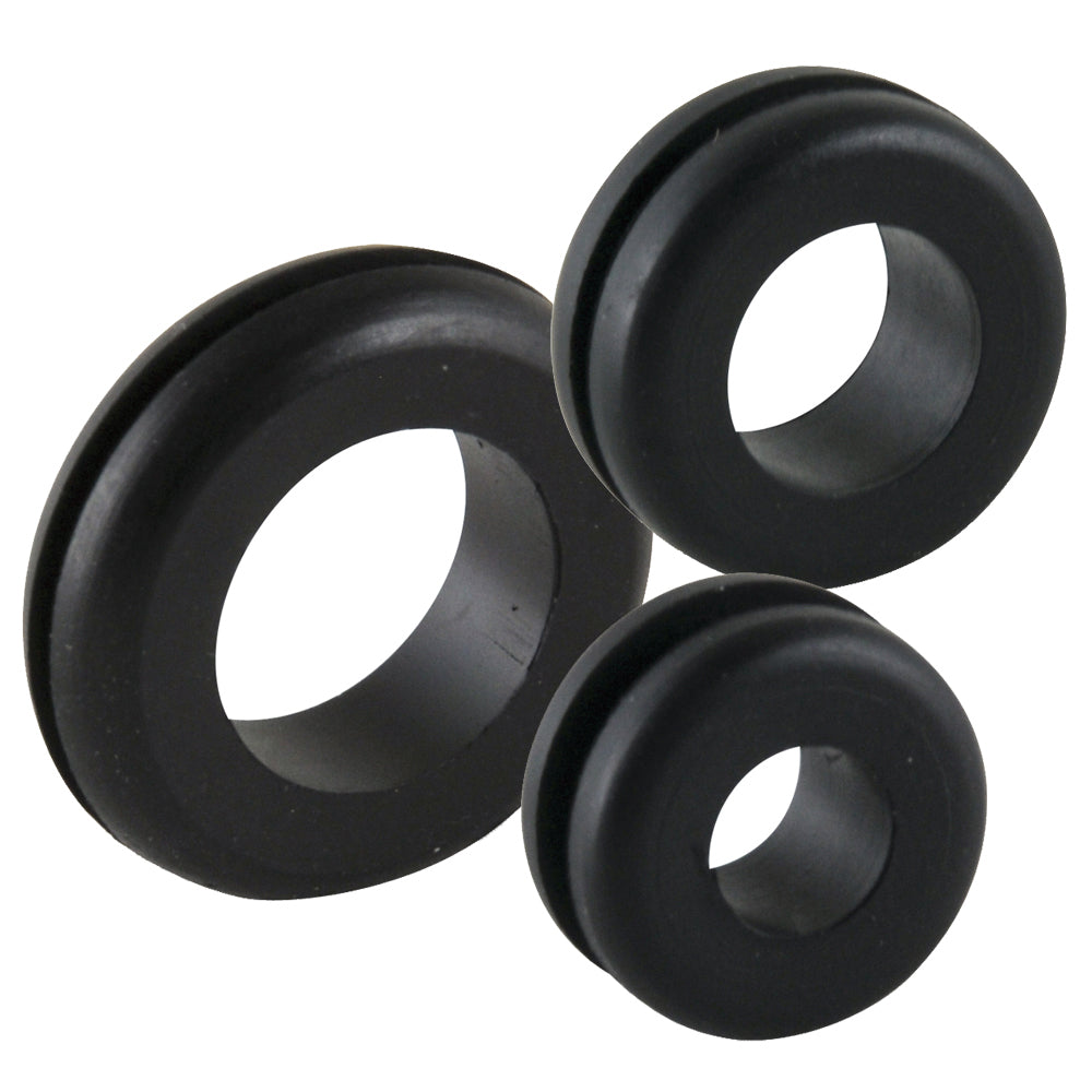 Ancor Marine Grade Electrical Wire Grommets - 45 Assorted Combo Pack, 1/4in to 3/4in