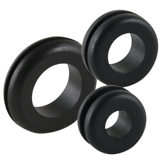 Ancor Marine Grade Electrical Wire Grommets - 45 Assorted Combo Pack, 1/4in to 3/4in