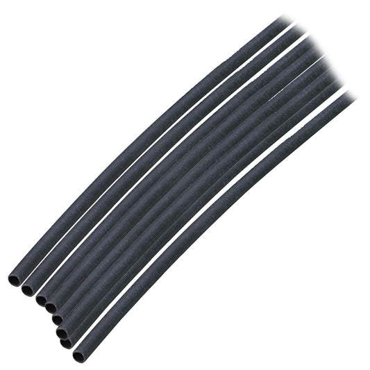 Ancor Adhesive Lined Heat Shrink Tubing (ALT) - 1/8in x 6in - 10-Pack - Black
