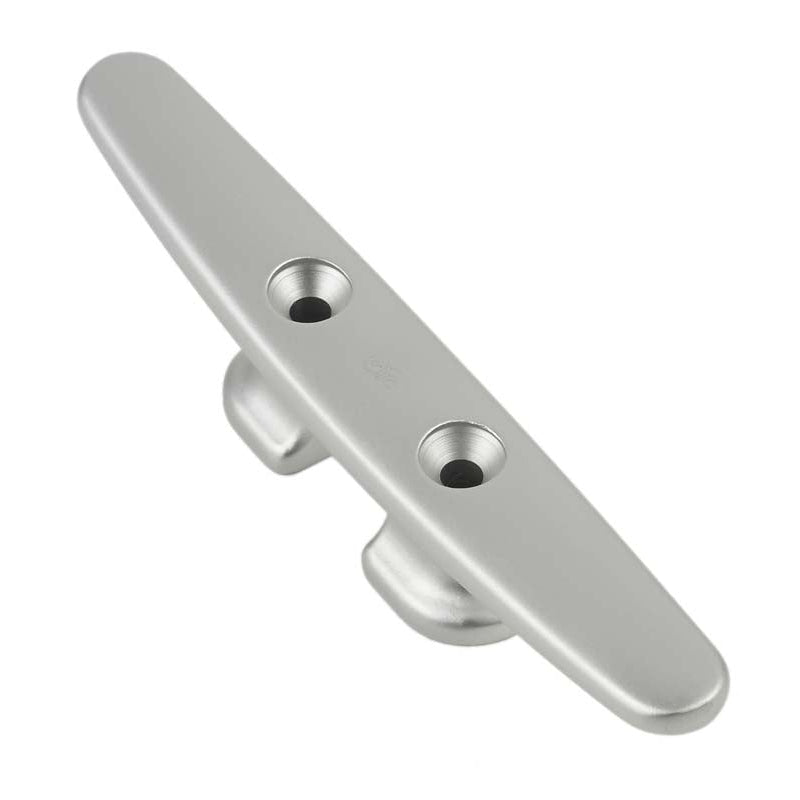 Schaefer Cleat, Open Base, 8in (203mm), Silver | SendIt Sailing