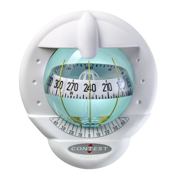 Plastimo Contest 101 Compass White White Standard | SendIt Sailing