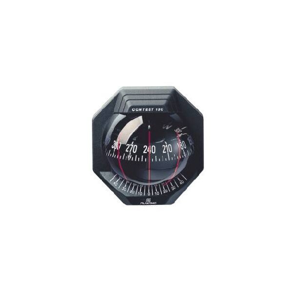Plastimo Contest 130 Compass Black Black Bulkhead Stand. | SendIt Sailing