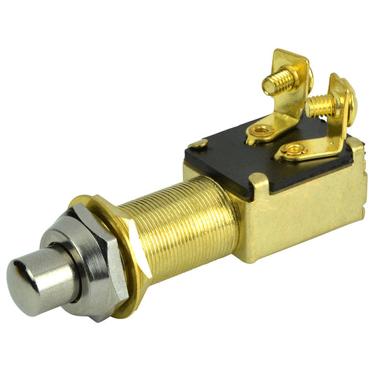 BEP 2-Position SPST Recessed Push Button Switch - OF for (ON)