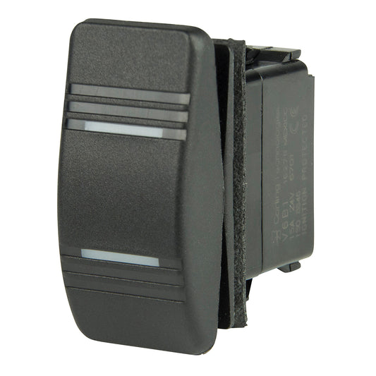 BEP SPDT Contura Switch - 2-Amber LEDs - ON/OF for ON