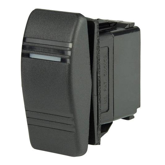 BEP SPDT Contura Switch - 1-Amber LED - (ON)/OF for ON