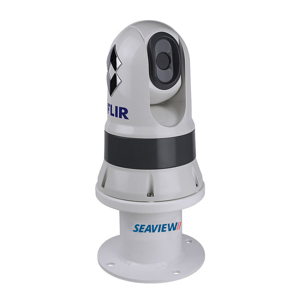 Seaview 5in Thermal Camera Mount for FLIR M100 & M200 - 8in Round Base | SendIt Sailing