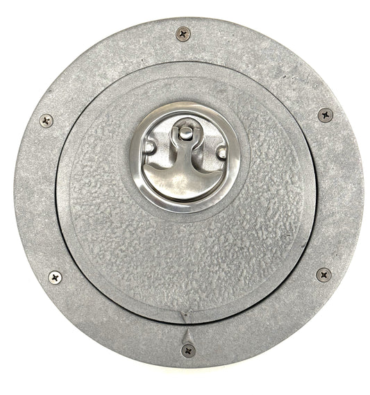 Schaefer CL-08 8in Round Aluminum Deck Hatch