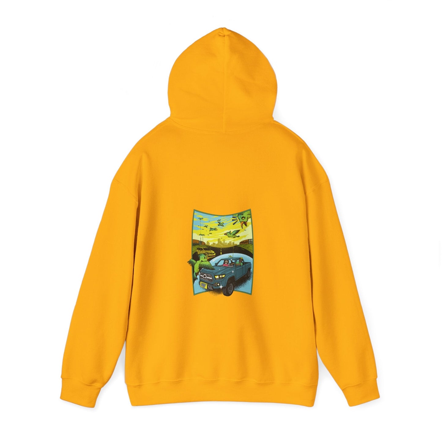 Vehicle Damage Attempt Heavy Blend™ Hooded Sweatshirt