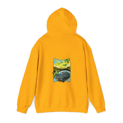 Vehicle Damage Attempt Heavy Blend™ Hooded Sweatshirt
