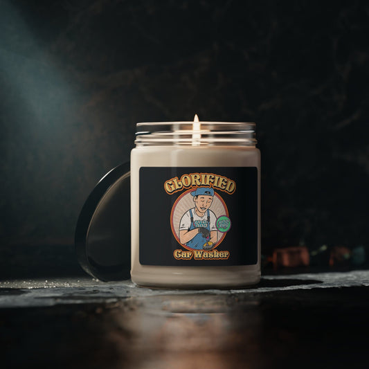 Glorified Car Washer Scented Candle, 9oz