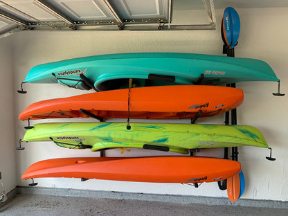 Champlain Kayak Rack | Indoor Adjustable Rack | 4 Levels