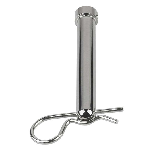 Schaefer Gudgeon Pin w/ Clip, J/24 Type, 1/2in (13mm) | SendIt Sailing