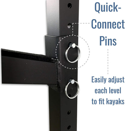 Wall Mounted SUP & Surfboard Storage Rack | Indoor | 2 Levels | Adjustable