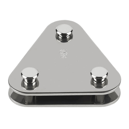 Schaefer 1/2 X 1/2 Triangle Split Plate | SendIt Sailing