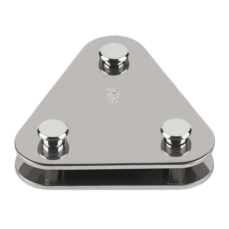 Schaefer Triangle Plate, 5/16in (8mm) Pin | SendIt Sailing