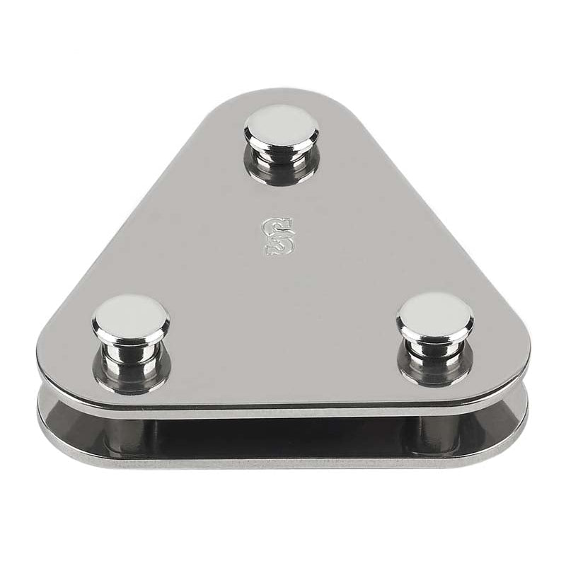 Schaefer Triangle Plate, 3/8in (10mm) Pin | SendIt Sailing