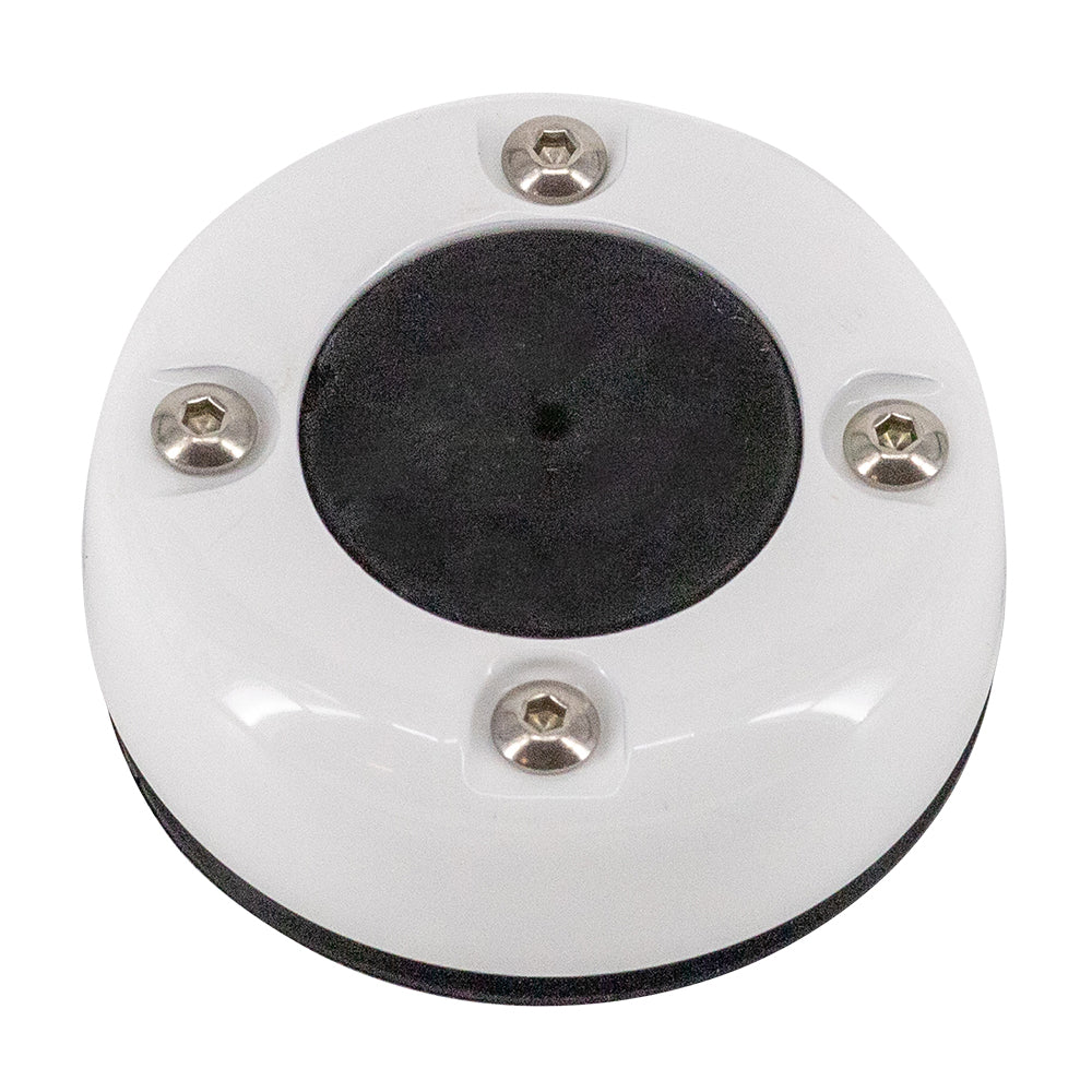 Seaview Cable Seal with Cover - White Powder Coated Stainless Steel for Wire Up to 27.55mm/1.08in | SendIt Sailing