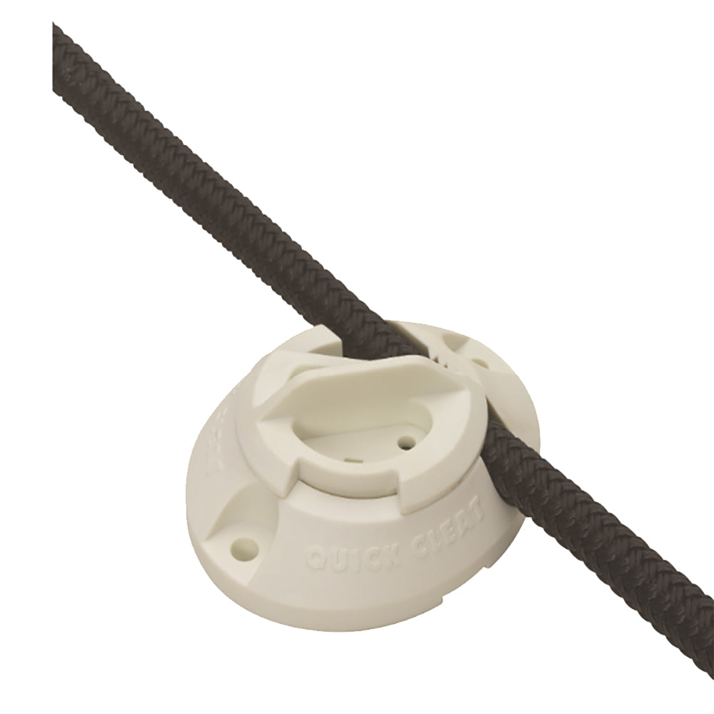 Barton Marine Quick Cleat - 5/16in - White