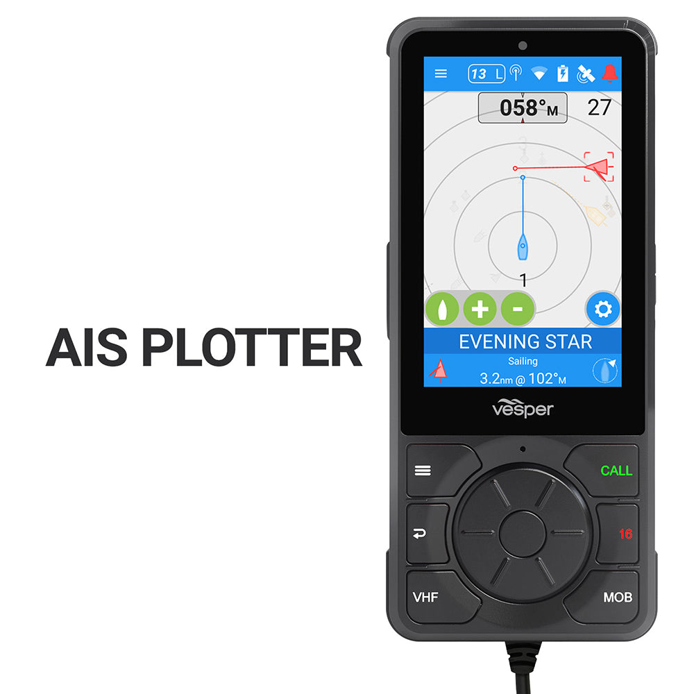Vesper Cortex V1 - VHF Radio w/SOTDMA SmartAIS & Remote Vessel Monitoring - Only Works in North America | SendIt Sailing