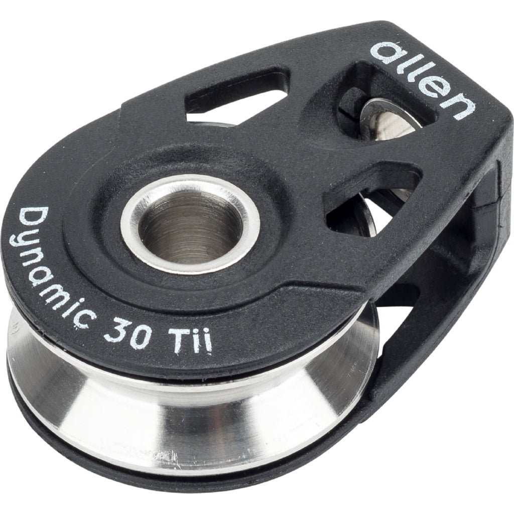 Allen 30mm Tie On Block High Load Sheave with Soft Shackle