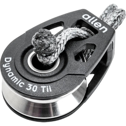 Allen 30mm Tie On Block High Load Sheave with Soft Shackle
