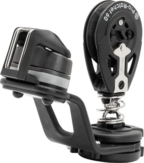 Allen Compact Mainsheet Jammer Arm with Swivel And Cleat