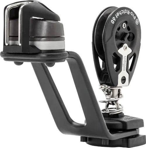 Allen Mainsheet Jammer Arm with Swivel Cleat And Block - A2160