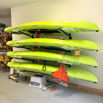 Champlain Kayak Rack | Indoor Adjustable Rack | 4 Levels