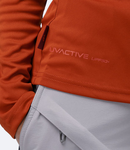 Zhik UVActive 1/4 Zip Long Sleeve Womens Top
