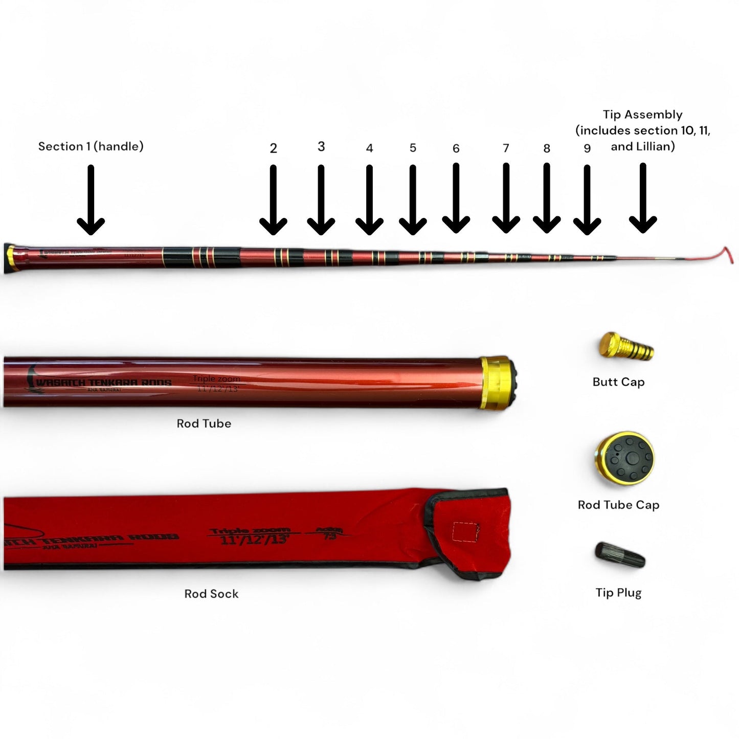 Akai Samurai Replacement Parts