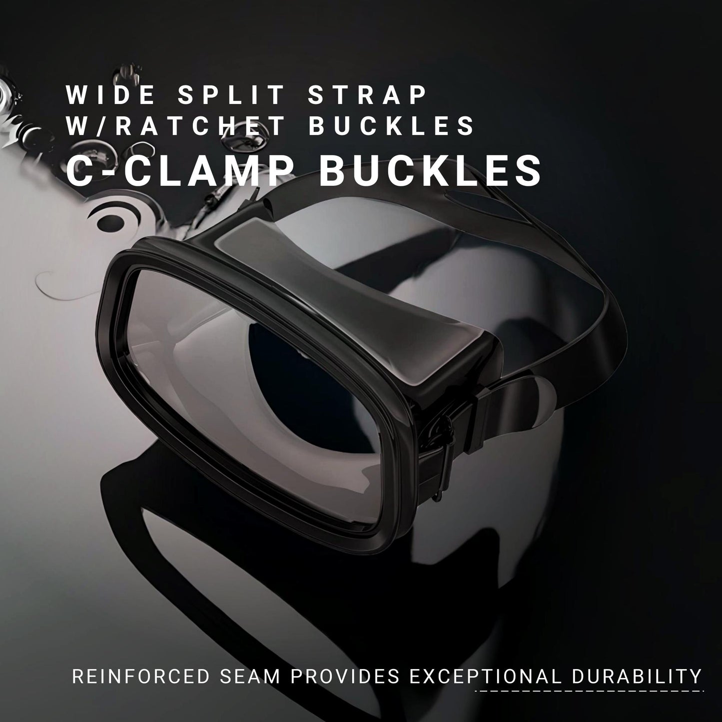 USAF Spec-War Dive Mask and Snorkel Combo